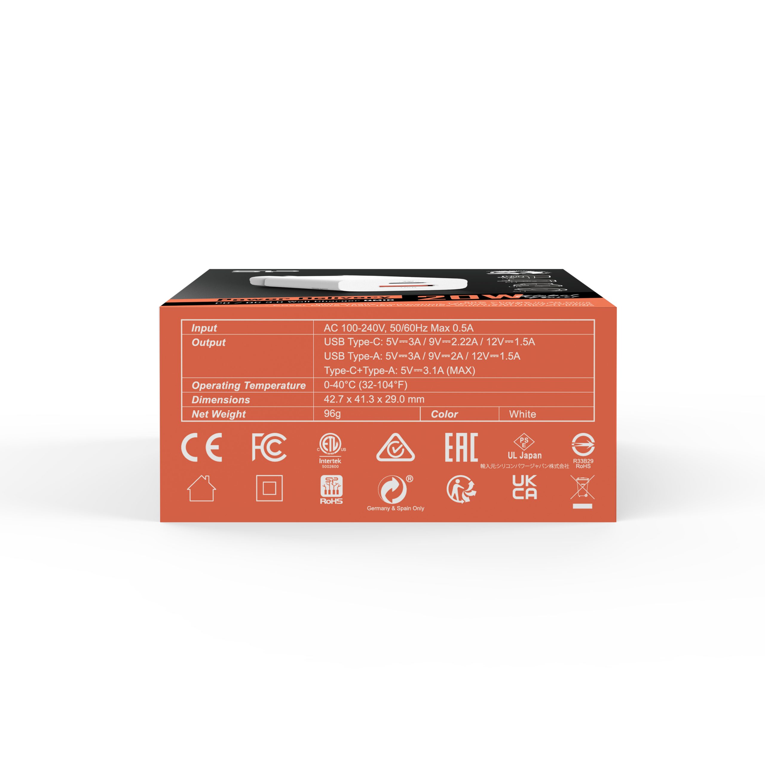 Ładowarka sieciowa QM16 SILICON POWER P089633G