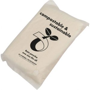 Poncho przeciwdeszczowe biodegradowalne FLEURUS P089099G EG-188266