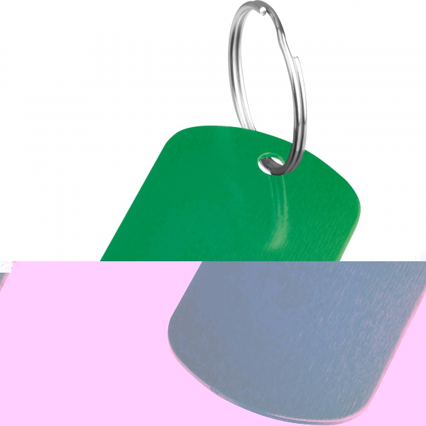 Brelok metalowy P101971K zielony