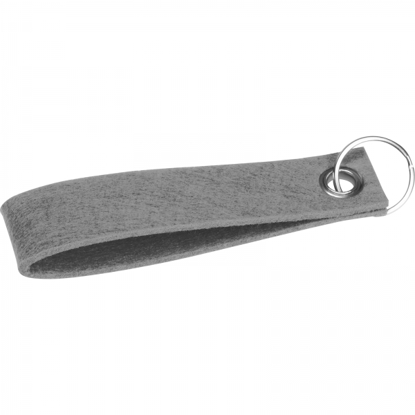 Brelok z filcu P087032K szary