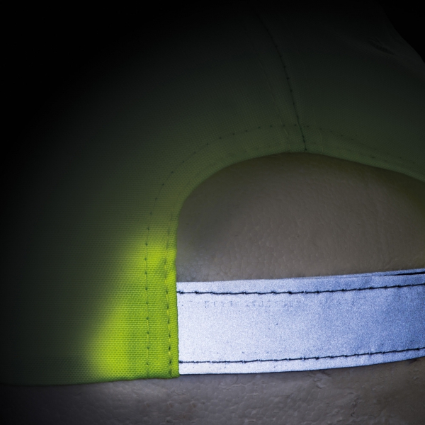 Czapka z daszkiem odblaskowa 6 paneli P085517K