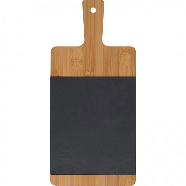 Deska kuchenna bambusowa z łupkiem GEMMA P087265K MC-8386413