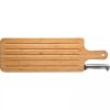 Deska kuchenna bambusowa z nożem P085326K