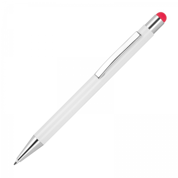 Długopis aluminiowy touch pen P086962K czerwony