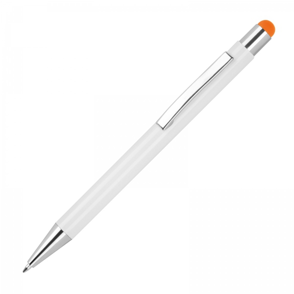 Długopis aluminiowy touch pen P086962K pomarańczowy