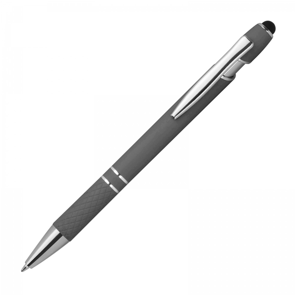 Długopis aluminiowy touch pen P085003K ciemnoszary