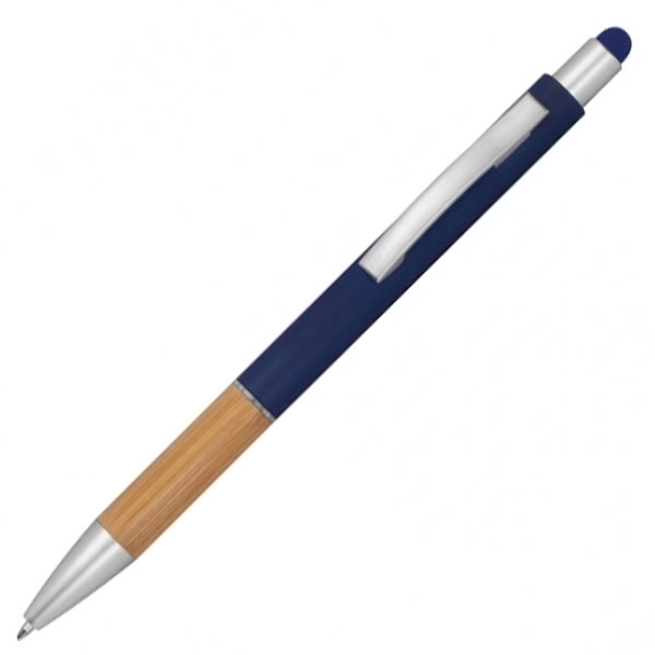 Długopis plastikowy touch pen TRIPOLI P089298G granatowy