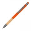Długopis metalowy touch pen soft touch P086007K pomarańczowy