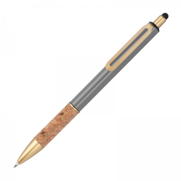 Długopis metalowy touch pen P085000K szary