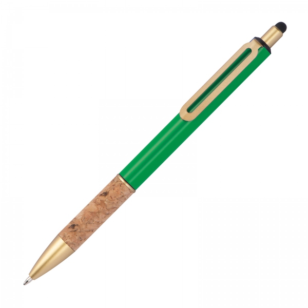 Długopis metalowy touch pen P085000K zielony