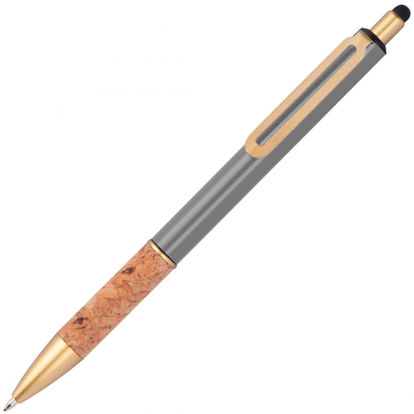 Długopis metalowy touch pen CAPRI P087784G szary