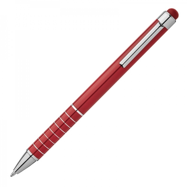 Długopis metalowy touch pen LUEBO P088042G czerwony Długopis metalowy touch pen LUEBO P088042G czerwony