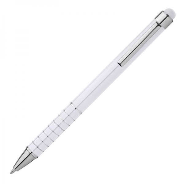 Długopis metalowy touch pen LUEBO P088042G biały Długopis metalowy touch pen LUEBO P088042G biały