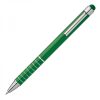 Długopis metalowy touch pen LUEBO P088042G zielony Długopis metalowy touch pen LUEBO P088042G zielony