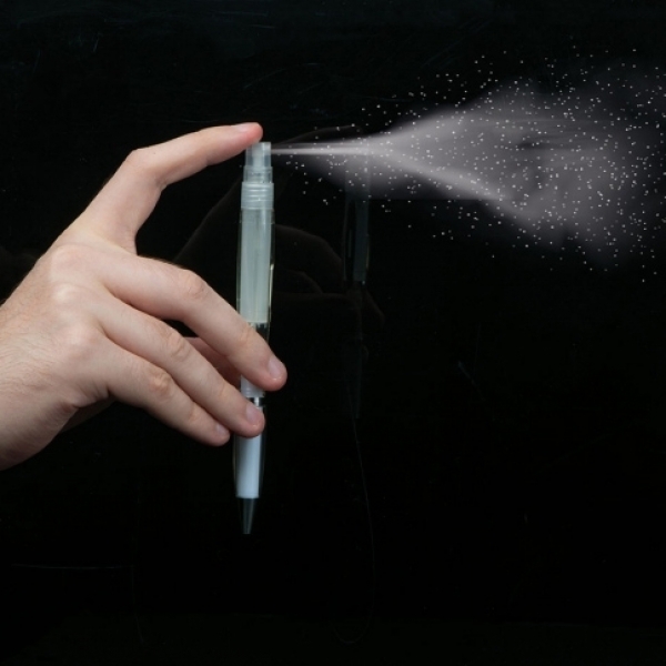 Długopis plastikowy z rozpylaczem CHARLEROI P089078G