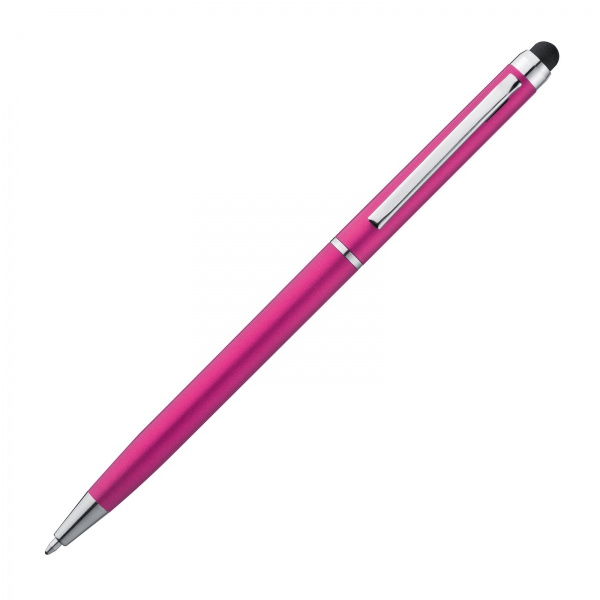 Długopis plastikowy touch pen P085354K różowy