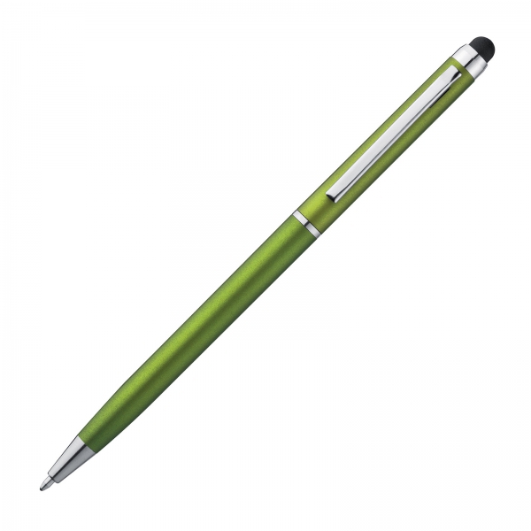 Długopis plastikowy touch pen P085354K jasnozielony
