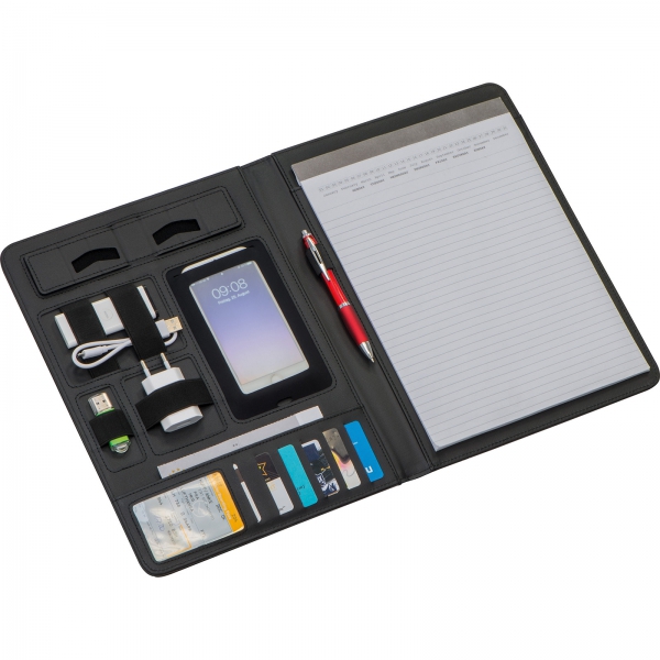 Folder A4 z notatnikiem w linie P085851K