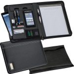 Folder A4 z notatnikiem w linie i kieszenią na tablet P085899K