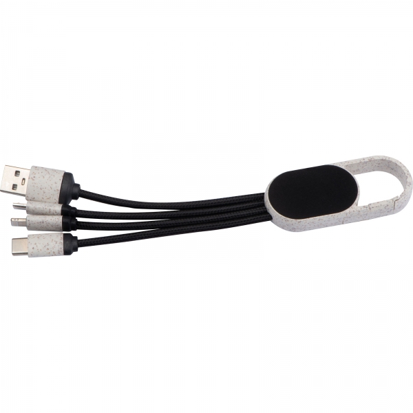 Kabel do ładowania 3w1 CARMEN P086665K MC-3196113