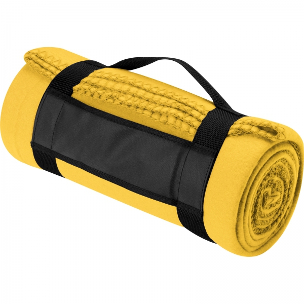 Koc z polaru P085122K żółty