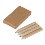 Kredki drewniane 4 kolory P085854K