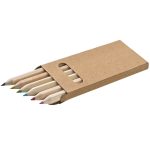 Kredki drewniane 6 kolorów MINI P087477G