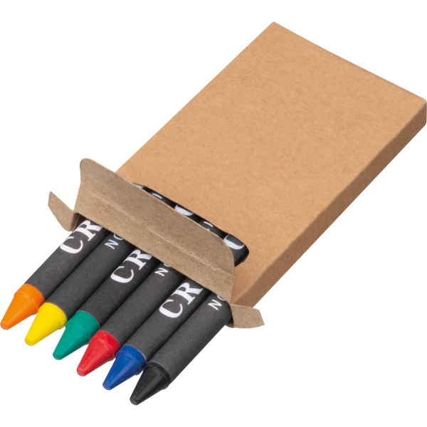 Kredki świecowe 6 kolorów P101835K