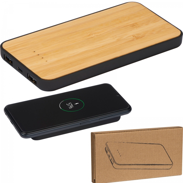 Power bank z ładowarką indukcyjną 8000 mAh LIBERO P087047K MC-3319013