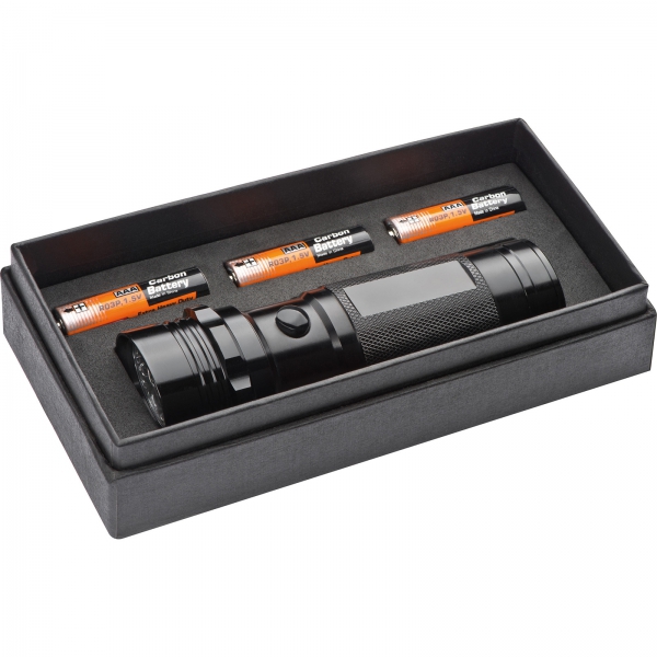 Latarka metalowa 14 LED P085080K 4 Latarka metalowa 14 LED P085080K