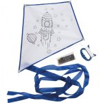 Latawiec do kolorowania z 4 kredkami P085968K
