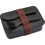 Lunch box ze sztućcami 600 ml VIGO P089319G