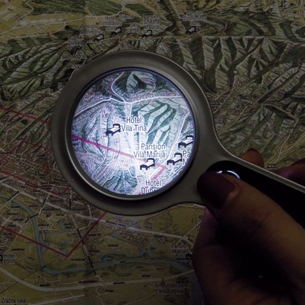 Lupa z lampką plastikowa GLOUCESTER P087539G 4 Lupa z lampką plastikowa GLOUCESTER P087539G