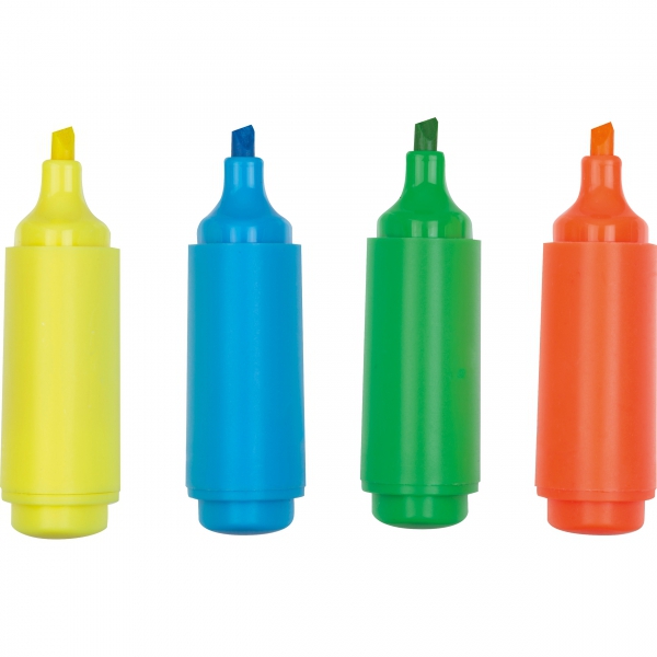 Mini zakreślacze 4 kolory P101834K