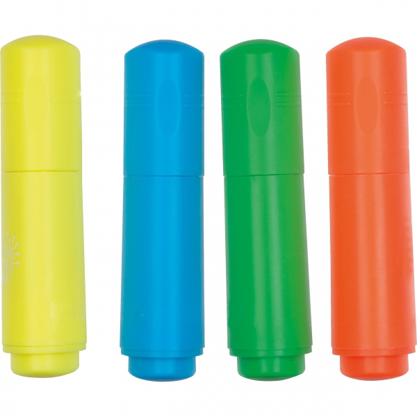 Mini zakreślacze 4 kolory P101834K