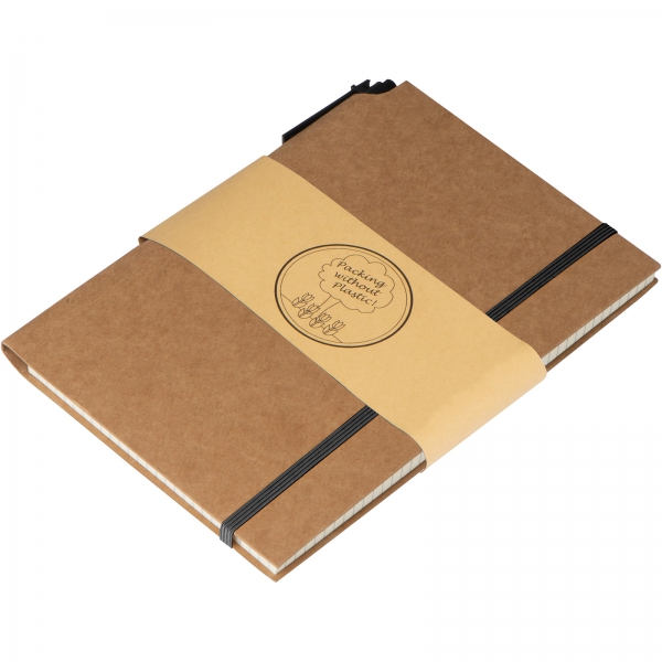 Notatnik A5 w kratkę z długopisem P085825K