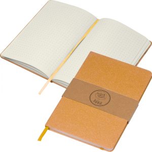 Notatnik A5 w kropki z papieru z recyklingu AGNESE P086657K MC-21799-W