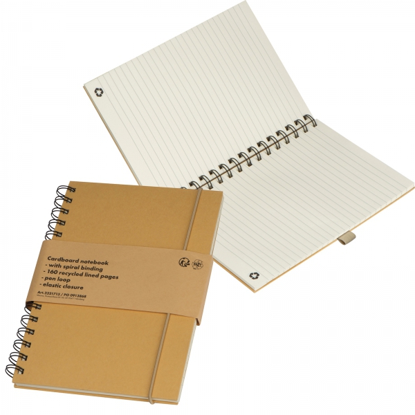 Notatnik A5 w linie z papieru z recyklingu ALINA P087046K MC-2321713