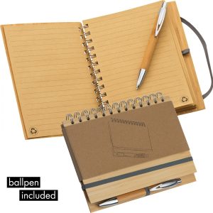 Notatnik A5 w linie z papieru z recyklingu FRANCESCA P085327K MC-2890901