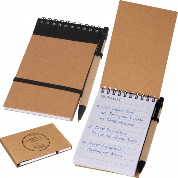 Notatnik w linie z długopisem EUGENIO P086077K MC-2049703