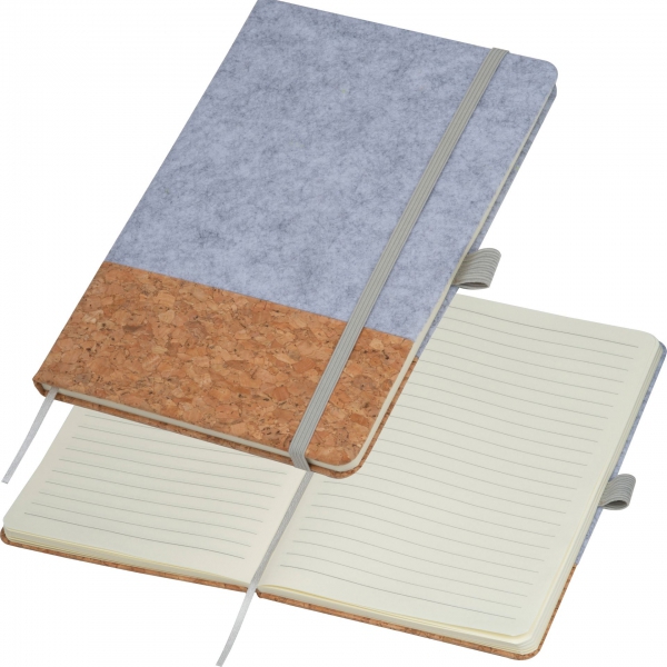 Notatnik A5 w linie RPET TERESA P101847K MC-2447207