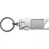 Brelok metalowy otwieracz do butelek z żetonem P085727K
