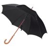 Parasol automatyczny drewniany NANCY P087595G czarny