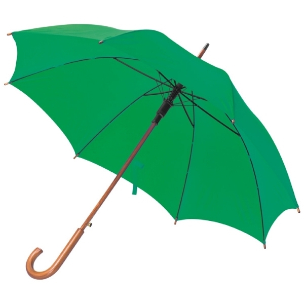 Parasol automatyczny drewniany NANCY P087595G zielony