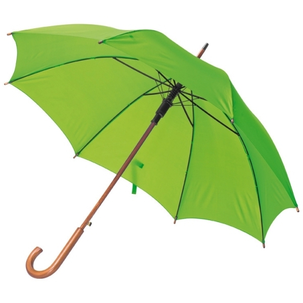 Parasol automatyczny drewniany NANCY P087595G jasnozielony