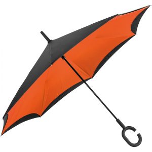 Parasol manualny odwrócony ø120 cm OLIVIA P085729K MC-40476-W