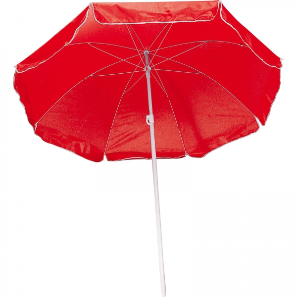 Parasol plażowy ø145 cm P085042K czerwony