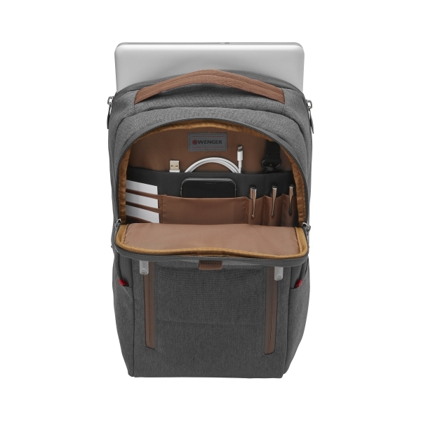 Plecak z saszetką Wenger City Style Upgrade 16'' P088619G