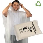 Poncho przeciwdeszczowe biodegradowalne P086699K