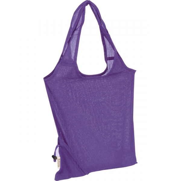 Składana torba na zakupy P108673K fioletowy